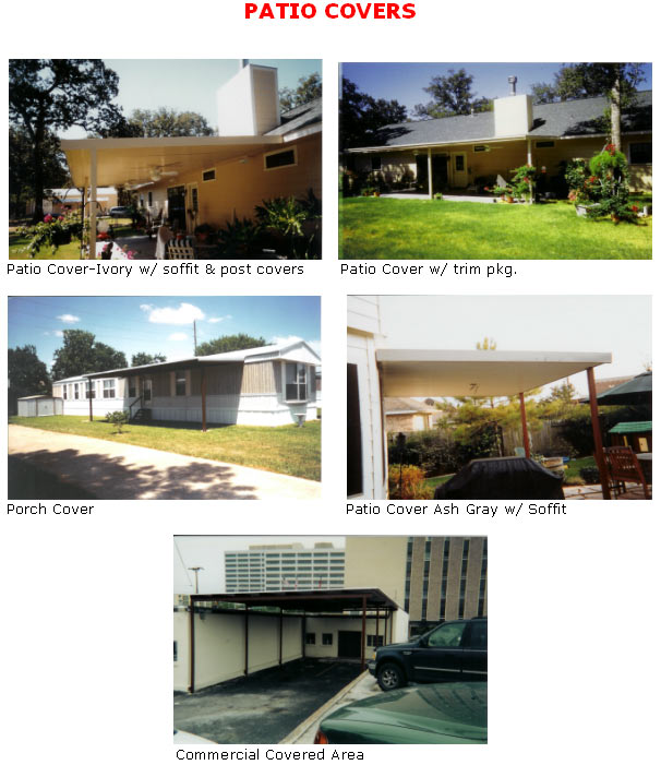 Patio Covers - If you need metal building construction for your home, contact us in Floresville, Texas, for patios, gazebos, garages, and sheds. 