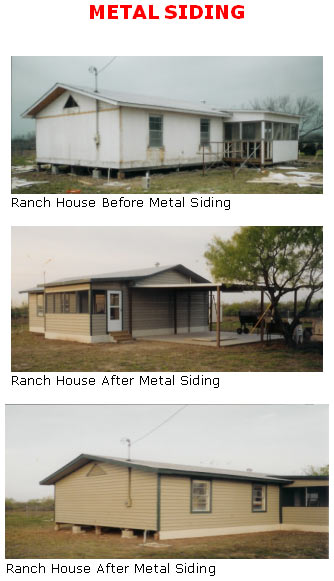 Metal Siding - If you need metal building construction for your home, contact us in Floresville, Texas, for patios, gazebos, garages, and sheds.